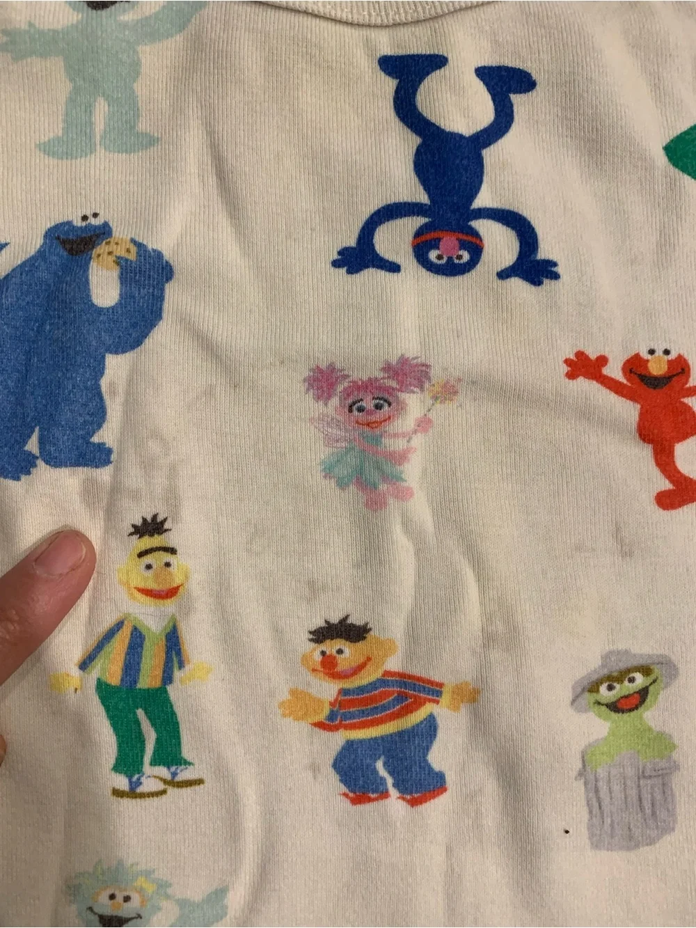 Hanna Andersson Sesame Street Pajama Set 2T *Organic Cotton*